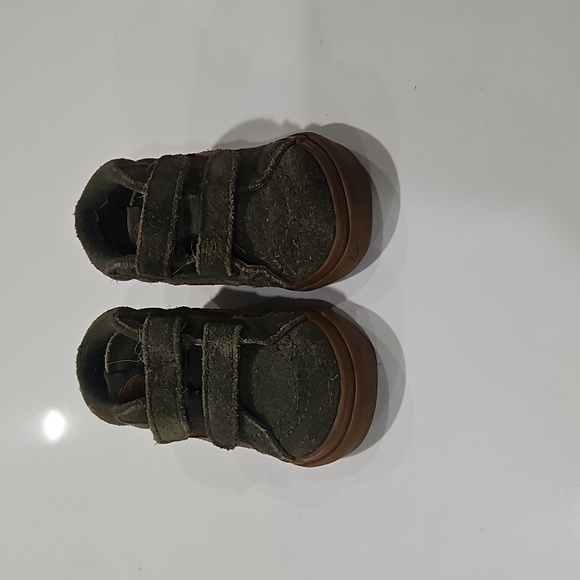 Vans Toddler Sk8-Hi Zipper Olive Green Suede High Top Sneakers Shoes Size 5.0 - Picture 3 of 7